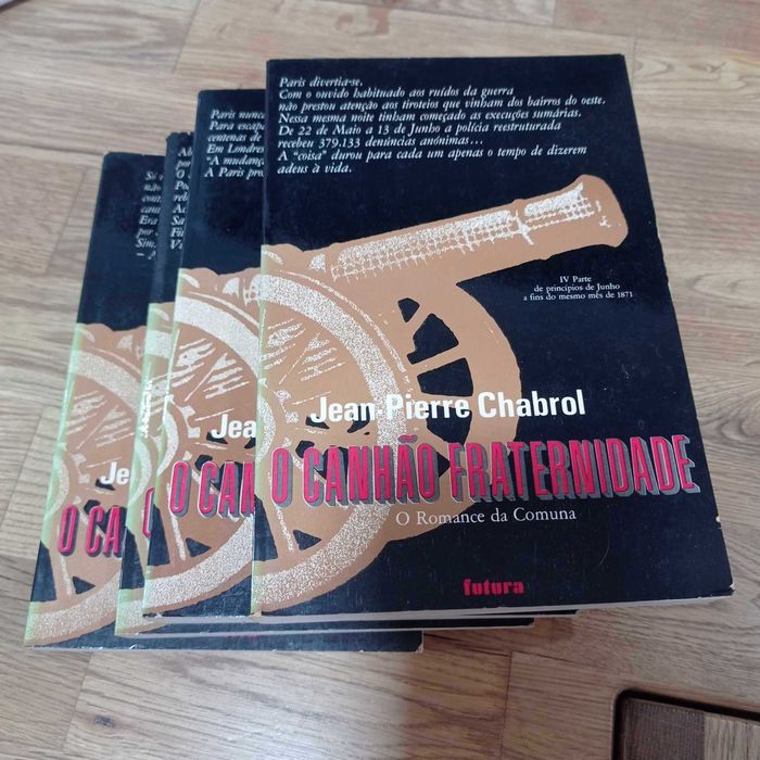 vendo 4 livro  o canhão fraternidade I-II-III-iv