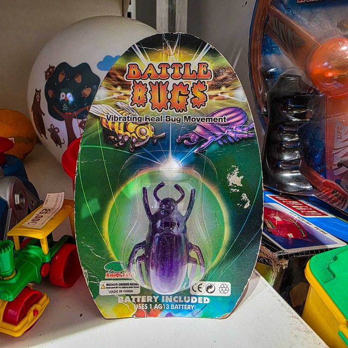 Battle Bugs – Inseto Vibratório – Movimento Real