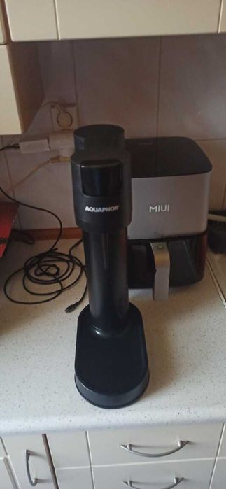 Saturator do wody Aquaphor Pearl + Butelka + Nabój | STAN BDB