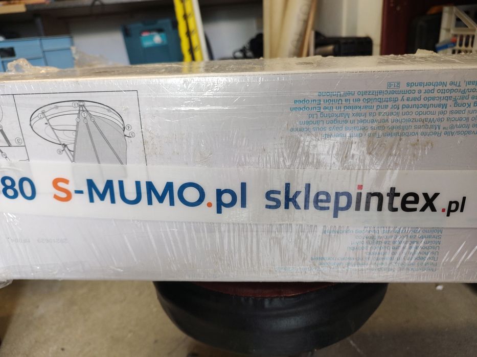 Intex . Materac. Pływająca wyspa z baldahimem .Nowa