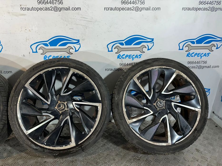 Conjunto Jantes 19 Originais Citroen DS DS5 DS4 8.5J ET29 4x108
