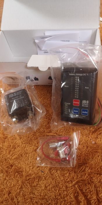 Sistema controlo 2 baterias IBS