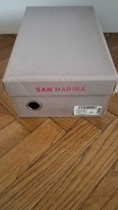 Buty skórzane ze skóry naturalnej San Marina Model Findia