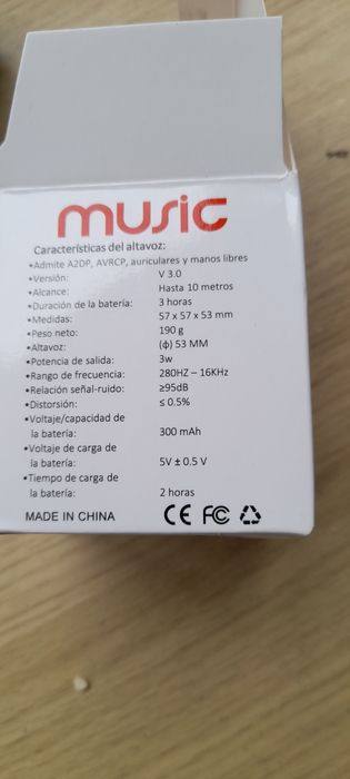 Colunas Bluetooth version 4.2