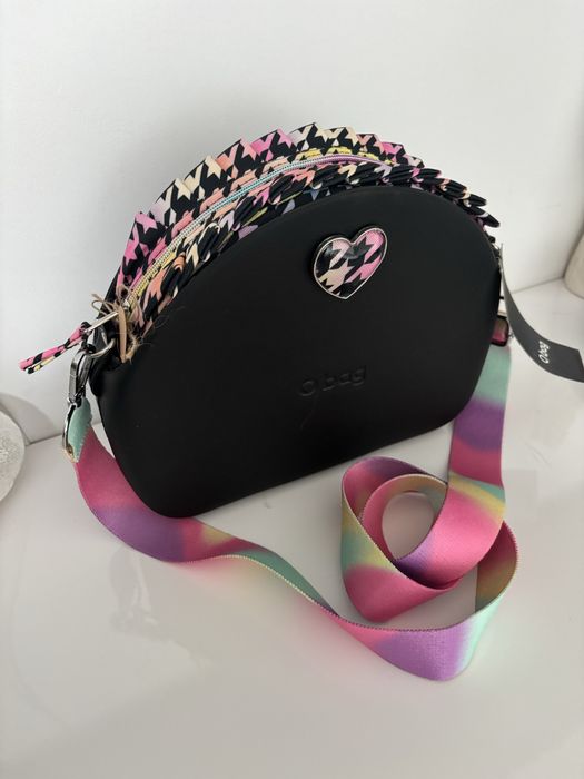 Torebka obag o bag moonlight nero czarna gotowa do wyjscia