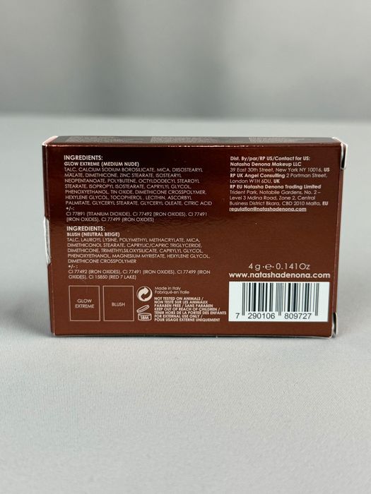 Natasha Denona Mini Bronze And Glow Paleta Do Twarzy