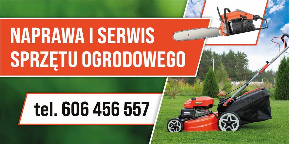 Naprawa sprzętu ogrodniczego (pił, kosiarek)