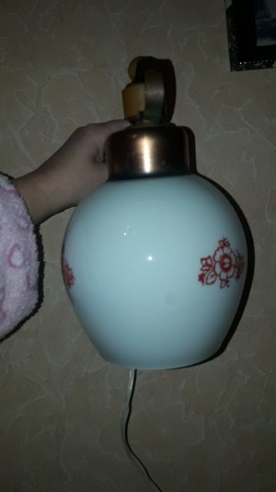 Бра СССР работает от сети