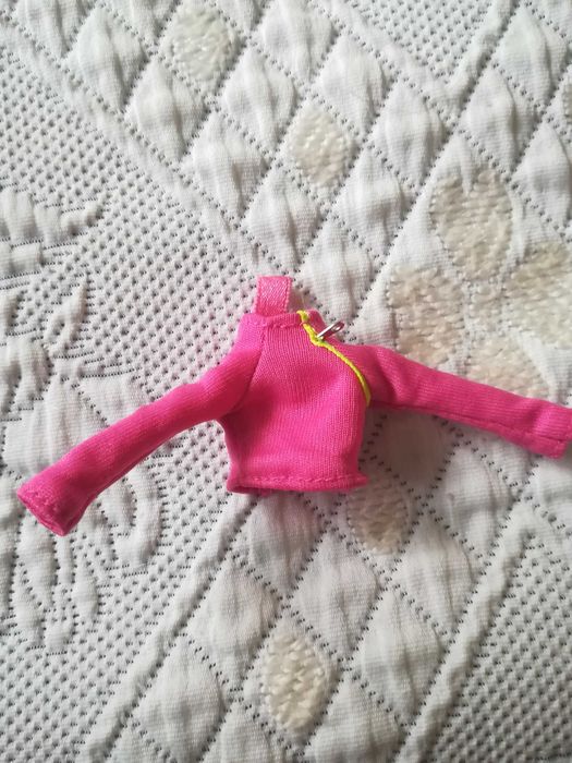 Camisola Rosa para Boneca Pequena