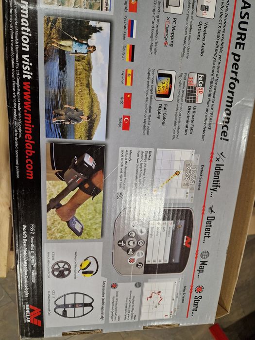 Detector de metais Minelab ctx 3030