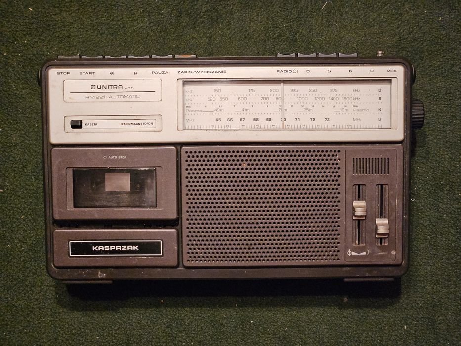 Radiomagnetofon Unitra Kasprzak RM221 Automatic