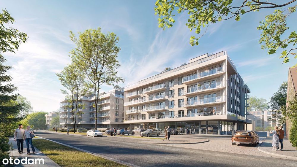 2-pokojowe mieszkanie 49m2 + balkon Bez Prowizji