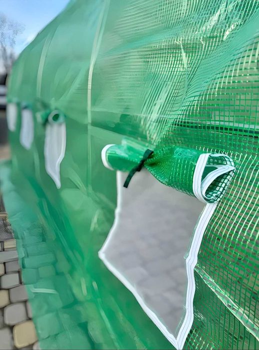 Парник теплиця 6/9/10/12/18/24/30/36 м² . НОВА! РОЗПРОДАЖ!