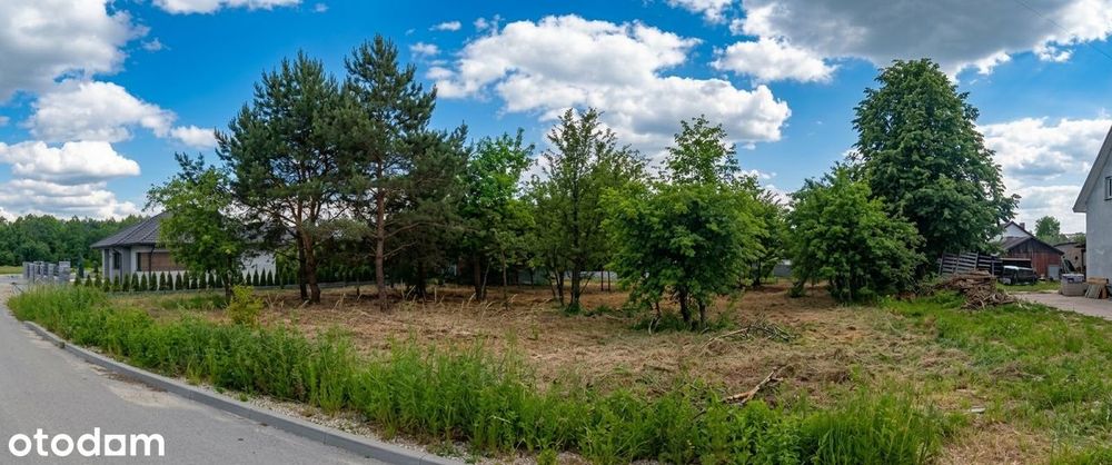 Działka budowlana 1750 m², blisko lasu BRZEZINY/BILCZA