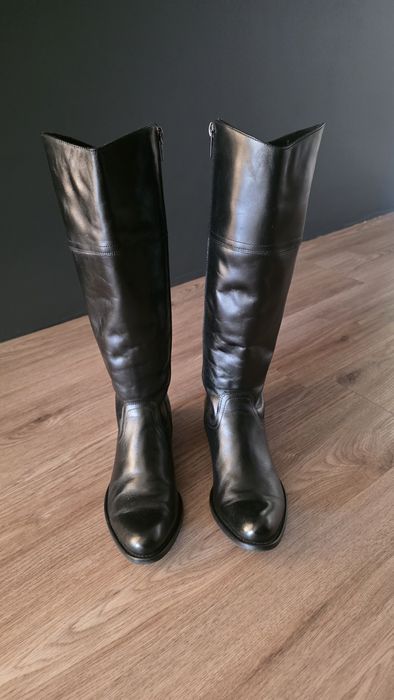 Buty skórzane oficerki roz. 38/39