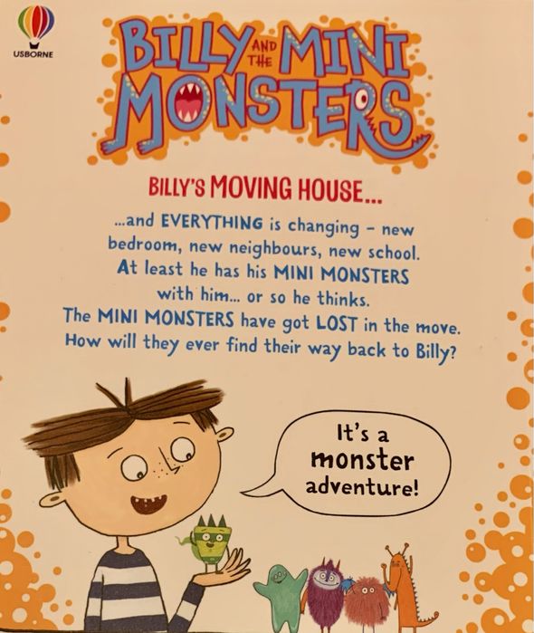 Mini monsters ksiazka angielski dzieci english book