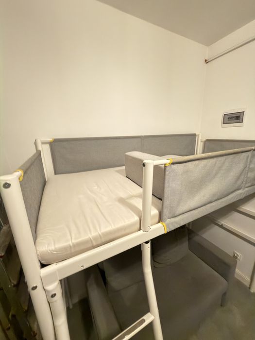 Lóżko pietrowe IKEA VITVAL