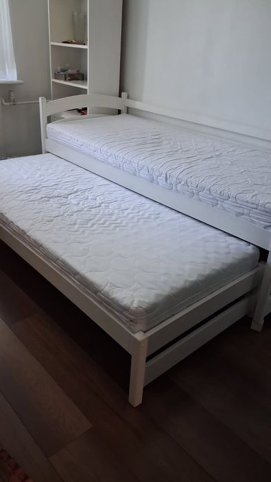 Łóżko podwójne rozkładane