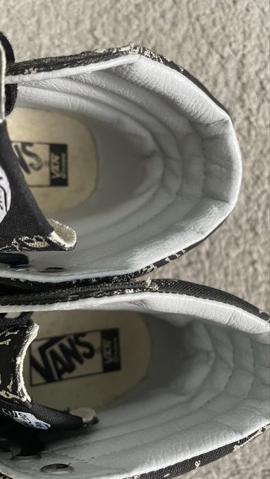 VANS продам молодежные хайтопы кожа ткань