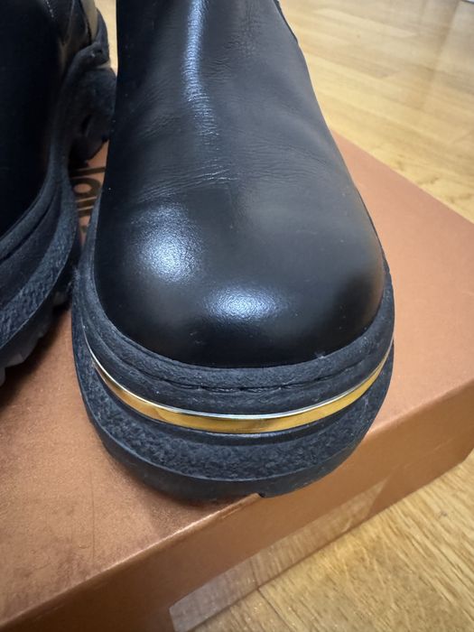 Жиночі чорні черевики челсі BALDININI орігінал