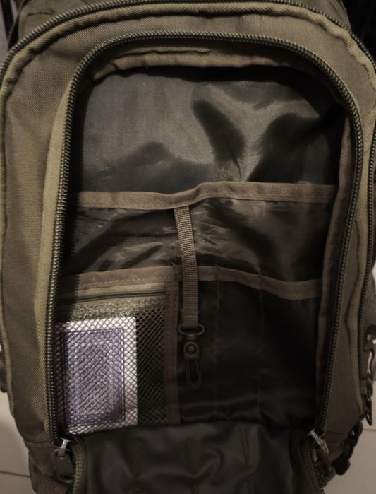 MOCHILA tática/campismo 60L/40L EXPANSÍVEL - usada somente 1 vez