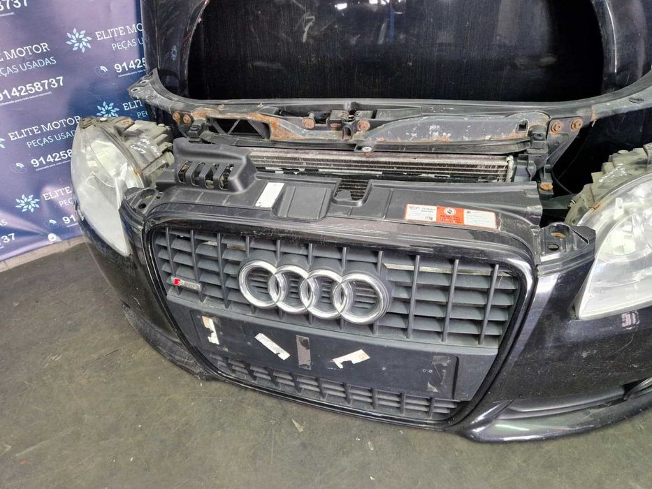 Frente completa usada AUDI A4 B7 S-LINE capot parachoques oticas guardalamas radiador SLINE