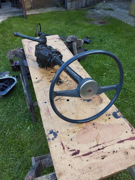 Kolumna kierownicza przekładnia do papaja ciągnika SAM