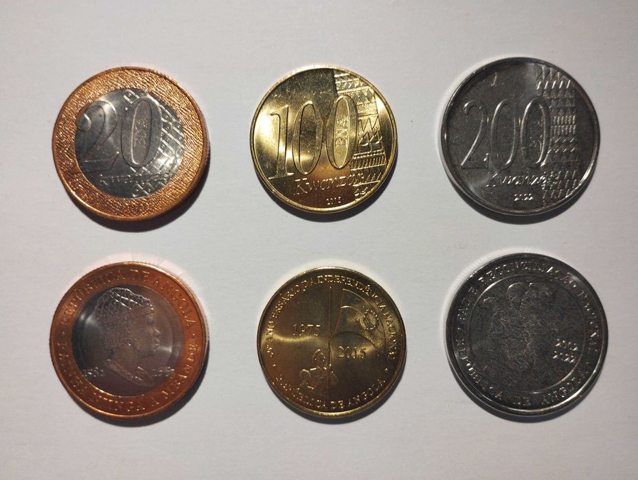 Angola Moeda 200 kz  NOVA (Nunca Circulada) - 20 anos paz (2022)
