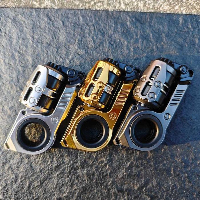 EDC Фіджет іграшка магнітна механічна кінетична Кібер-ядро Fidget Toy антістрес для офісу клацалка (сірий)