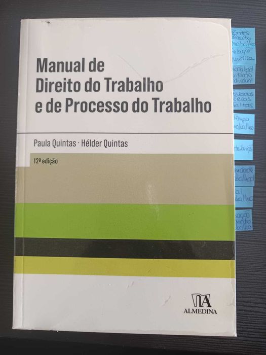 Manual de Direito do Trabalho e de Processo do Trabalho