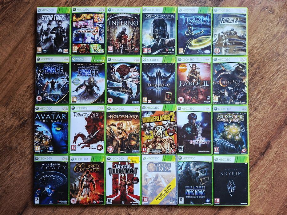 Gry XboX 360 Kinect Lego Dla Dzieci Samochodowe Sportowe Fifa Strzelanki Inne