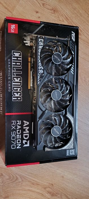 Karta graficzna AMD RX 9070 ASRock Challenger 16GB