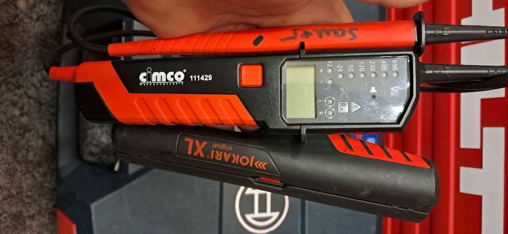 CIMCO 111429 Детектор напруги .+ CIMCO 12 2027 Зачисник ізоляції