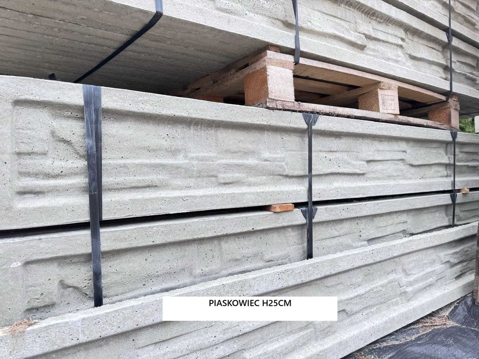 Podmurówki betonowe 20cm, 25cm, 30cm, ogrodzenia