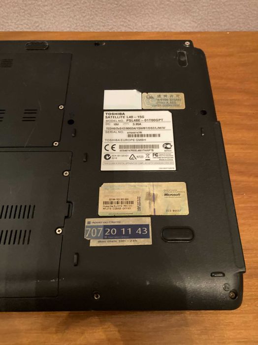 Computador portátil Toshiba