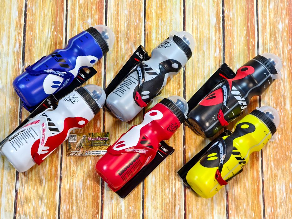 Фляга велосипедна Discovery + тримач, велофляга та фляготримач