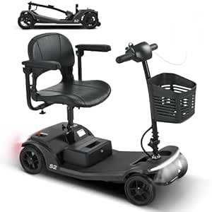 Scooter elétrico 4 rodas para adultos 25 km autonomia mobilidade, preço €1320