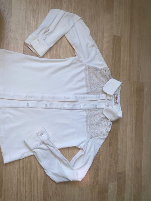 Блуза, блузка, трикотажна сорочка , 134р