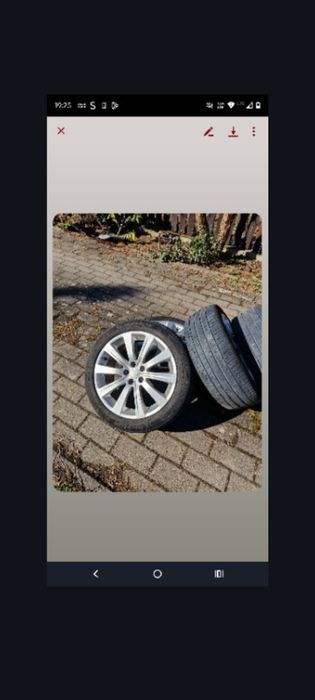 Alufelgi Subaru orginał 17 cali