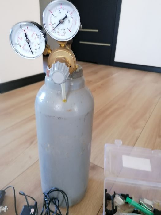 Zestaw CO2 do akwarium + komputer