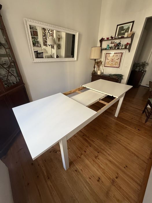 Mesa IKEA e/ou 6 Cadeiras Madeira