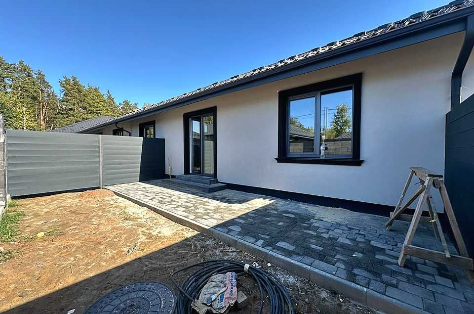 Одноповерховий триплекс у Ворзелі!Закрите Котеджне містечко.БЕЗкомісії