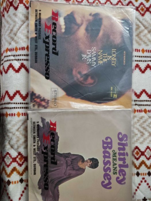 Vinil: LPs Varios Sammy Davis JR, South African Hits etc 10 cada