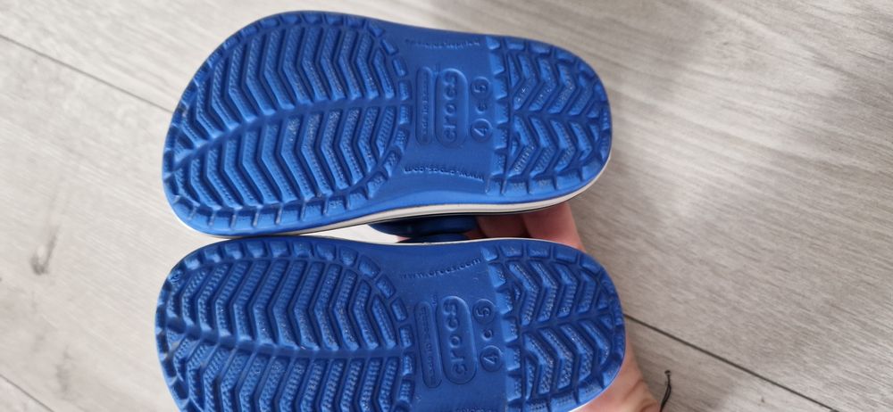 Crocs Crocband klapki chodaki buty do wody niebieskie
