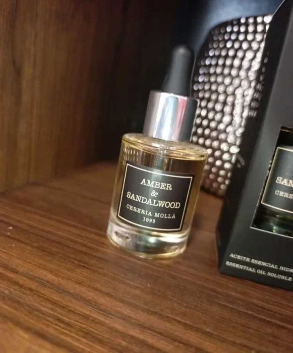 Óleo Essencial Amber & Sandalwood 30ML - Cereria Molla