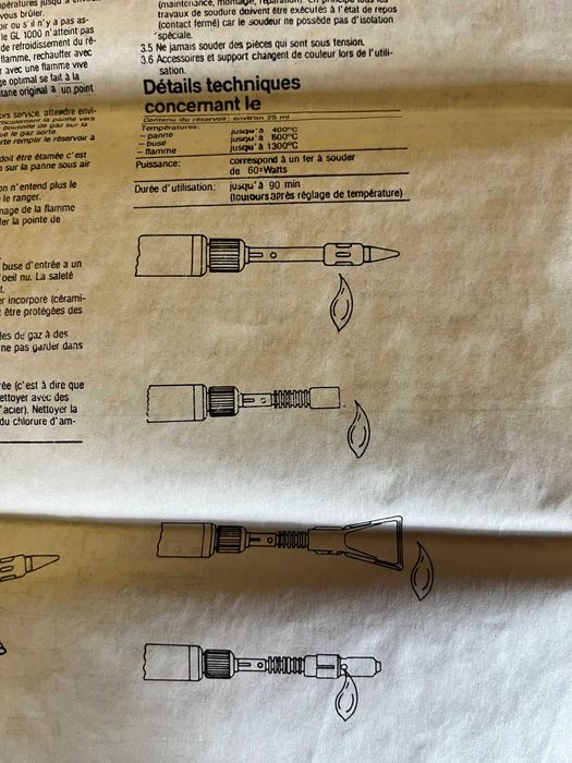 Peças de maçarico incompleto STEINEL