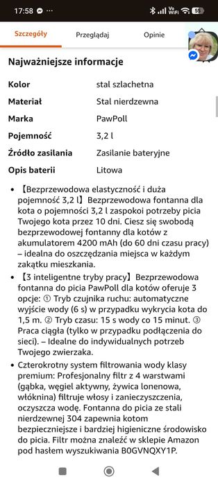 Nowa fontanna dla zwierząt