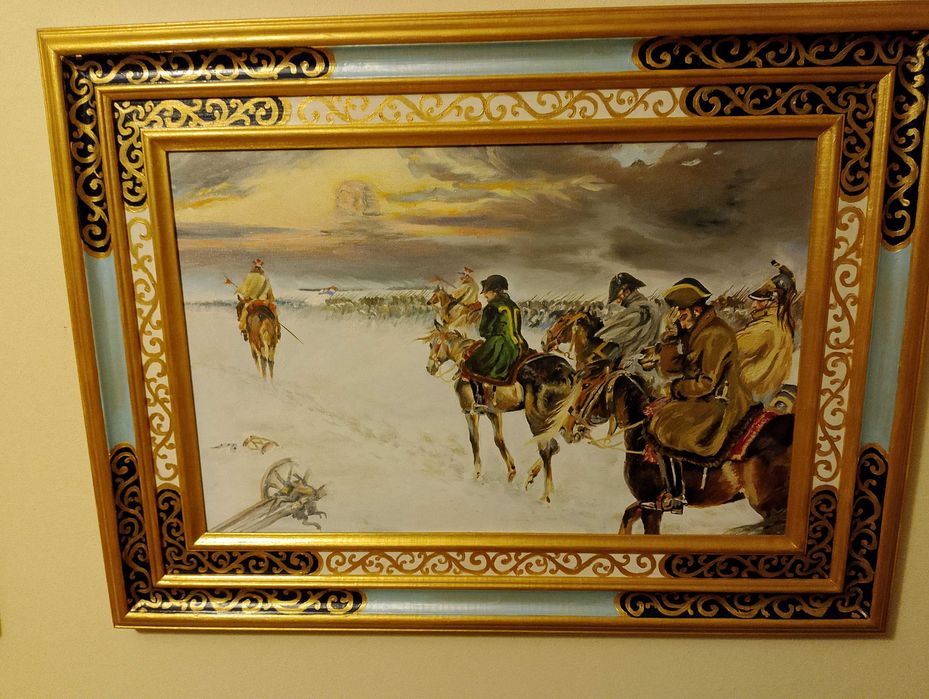 Obraz olejny kopia Jerzego Kossaka