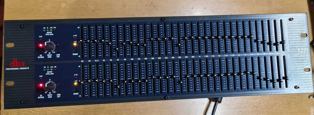 Equalizer, korektor graficzny DBX 1231 - 2 kanały, 31 pasm