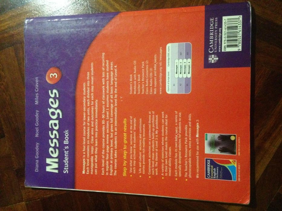 English Books Messages 3 CAMBRIDGE (Student's Book and Workbook)64740054372866121